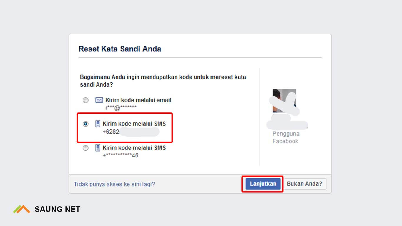 lupa sandi facebook