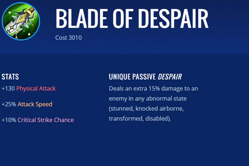 Blade Of Despair By GGWP