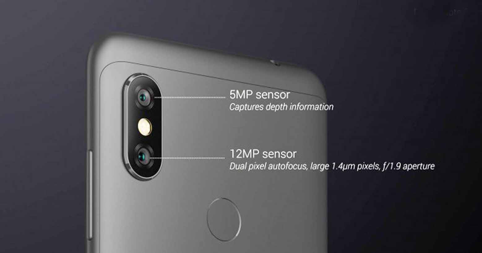 2 Kamera Belakang Xiaomi Redmi Note 6 Pro