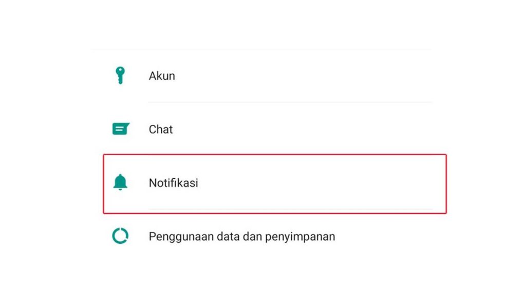 Cara Mengganti Nada Notifikasi WhatsApp