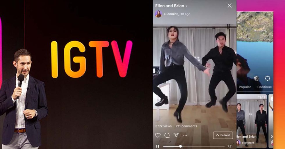 IGTV Akan Muncul di Timeline Instagram