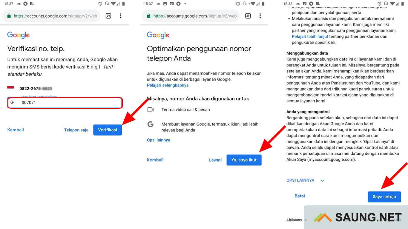 cara membuat email di hp