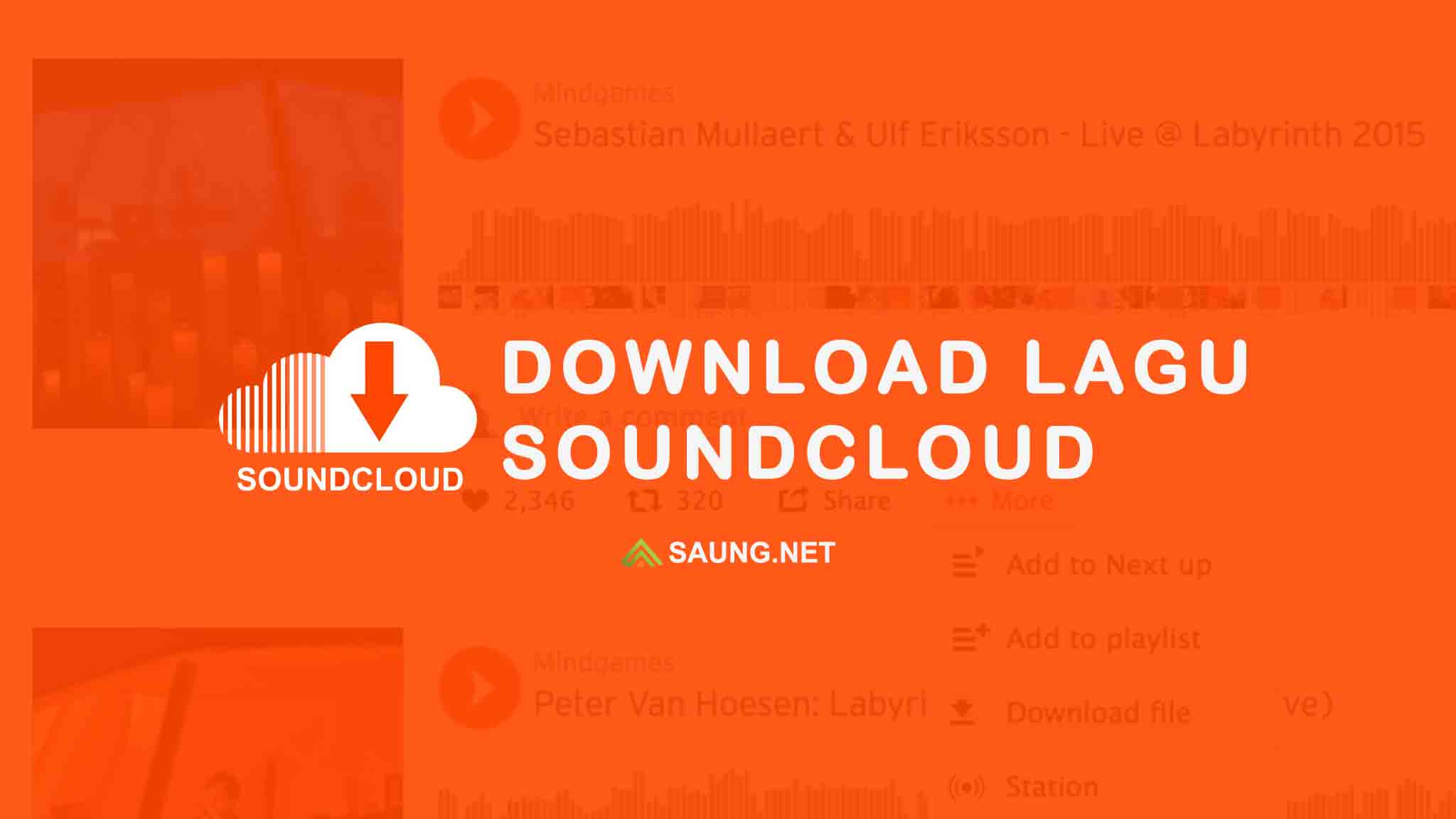 cara download lagu di soundcloud