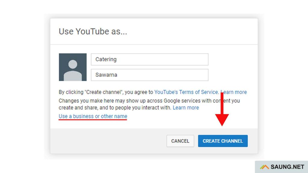 cara membuat youtube channel