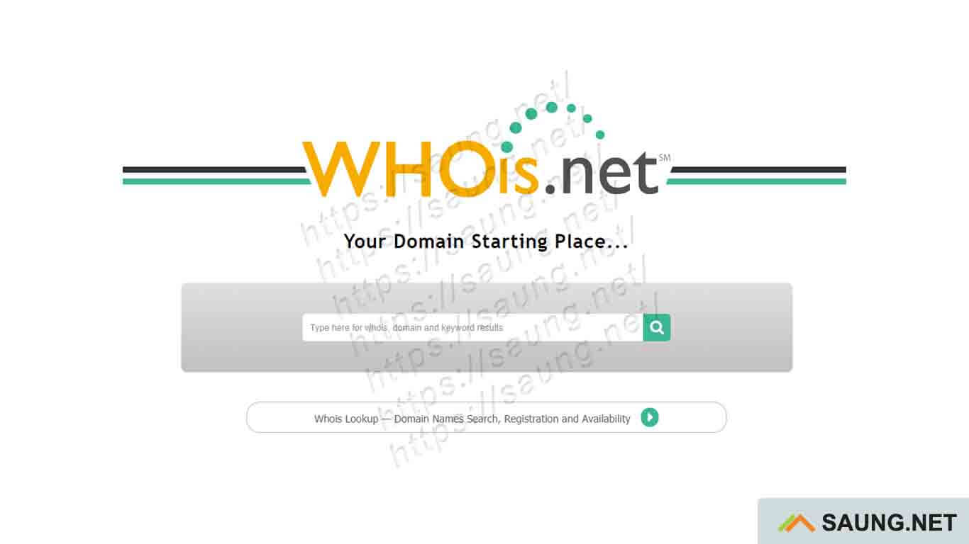 cek hosting suatu website