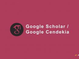 Google Cendekia (Google scholar Indonesia)