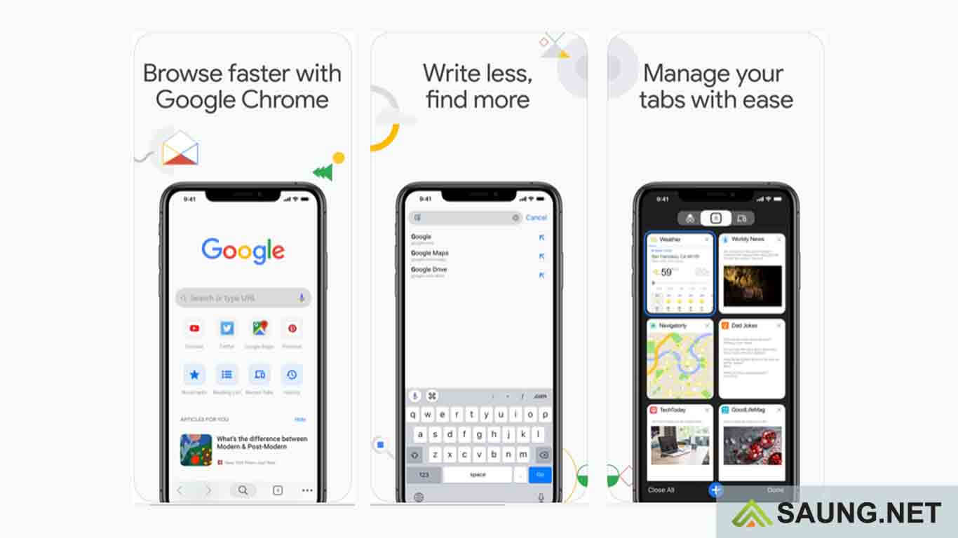Google Chrome - aplikasi browser terbaik dan tercepat