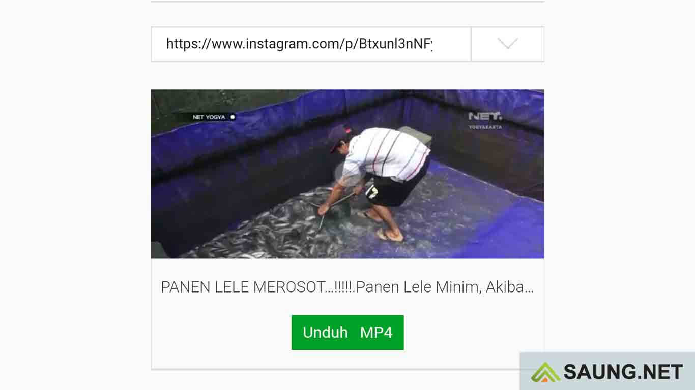 cara download video di instagram ke galeri