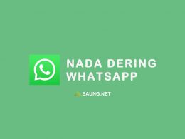 nada dering whatsapp