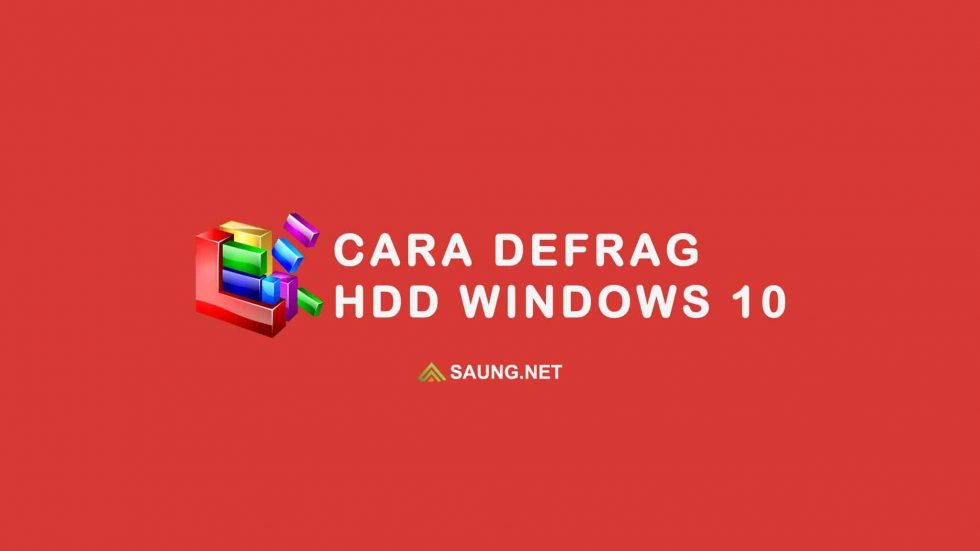 cara defrag windows 10