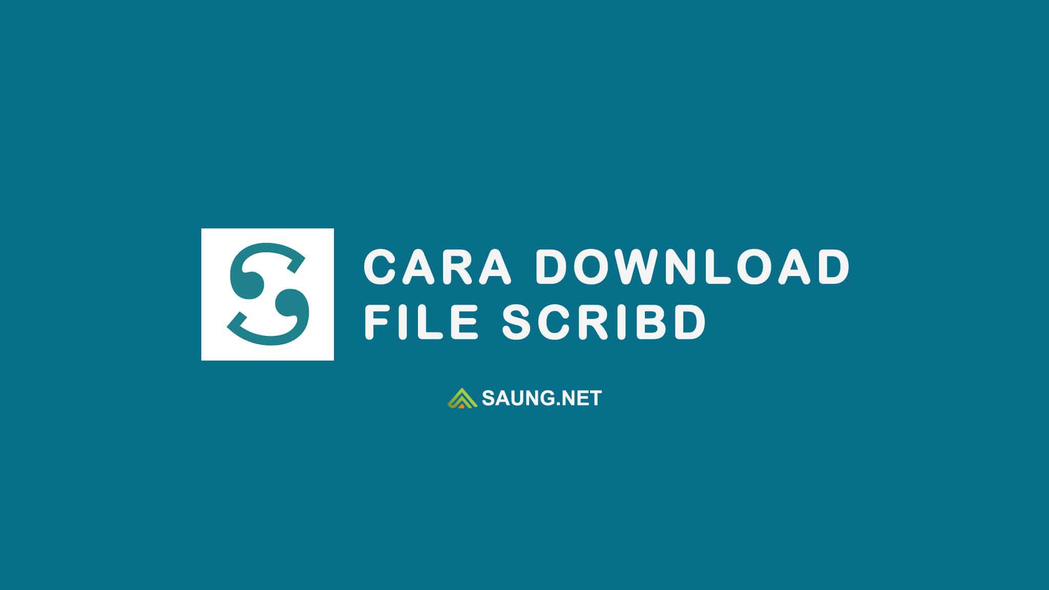 cara download scribd