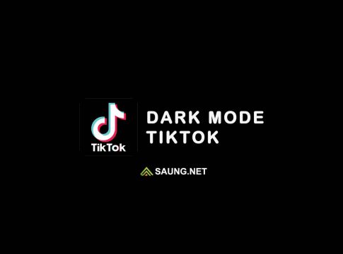 cara dark mode tiktok