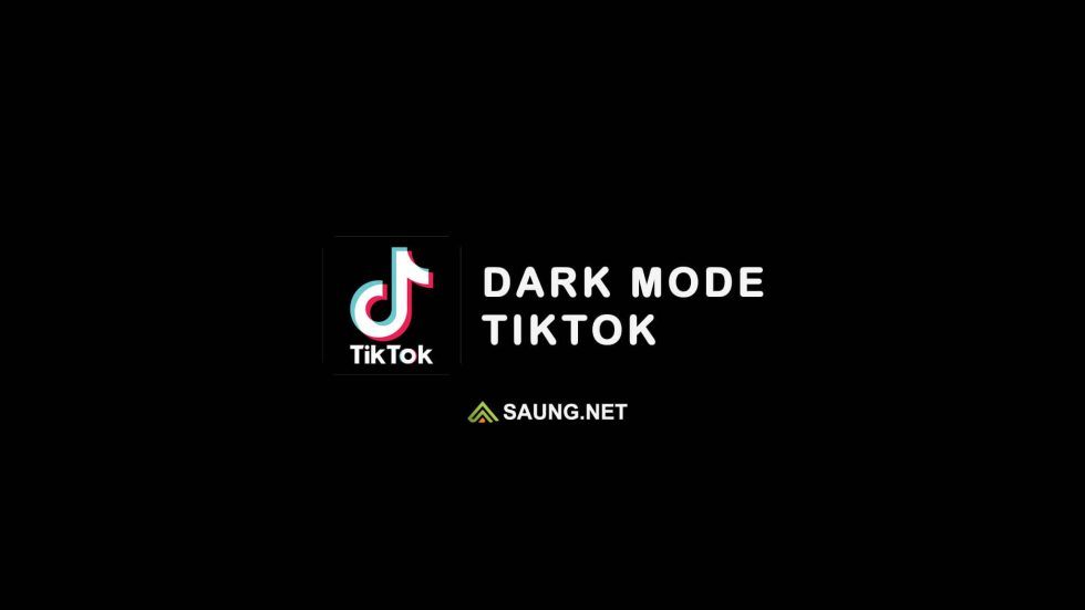 cara dark mode tiktok